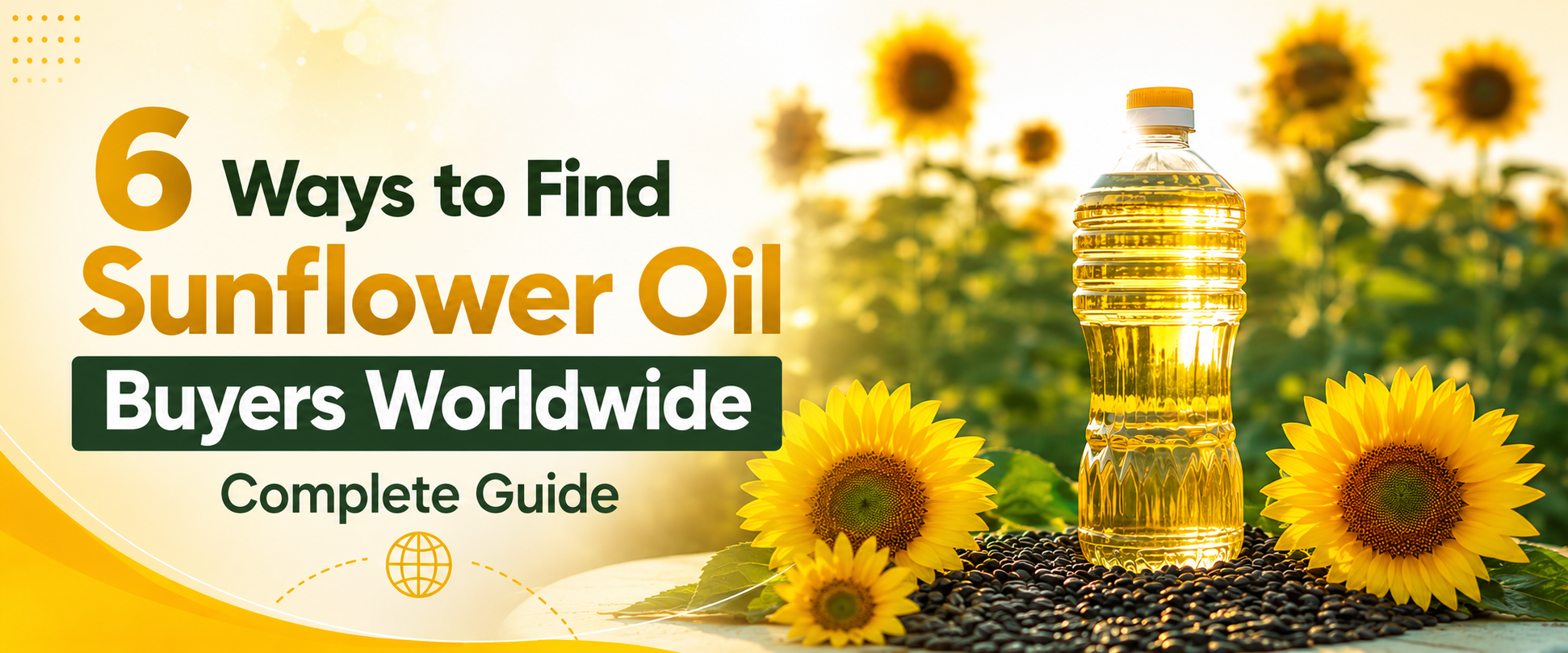 6 Ways to Find Sunflower Oil Buyers Worldwide - Complete Guide
